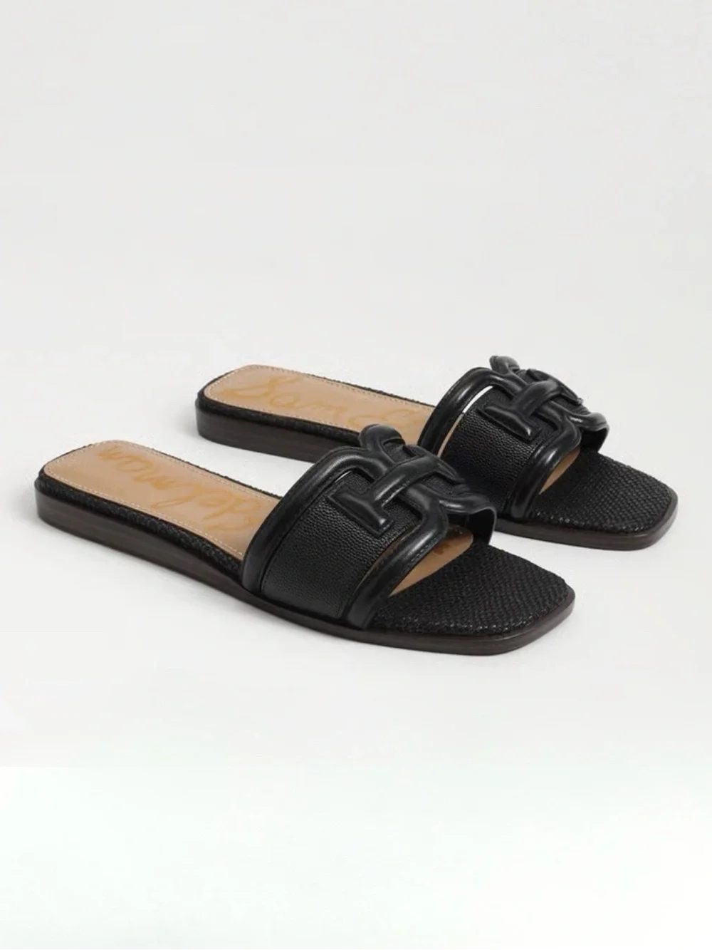 Sam Edelman Irina Sandal Black Sz 9 - Picture 2 of 9